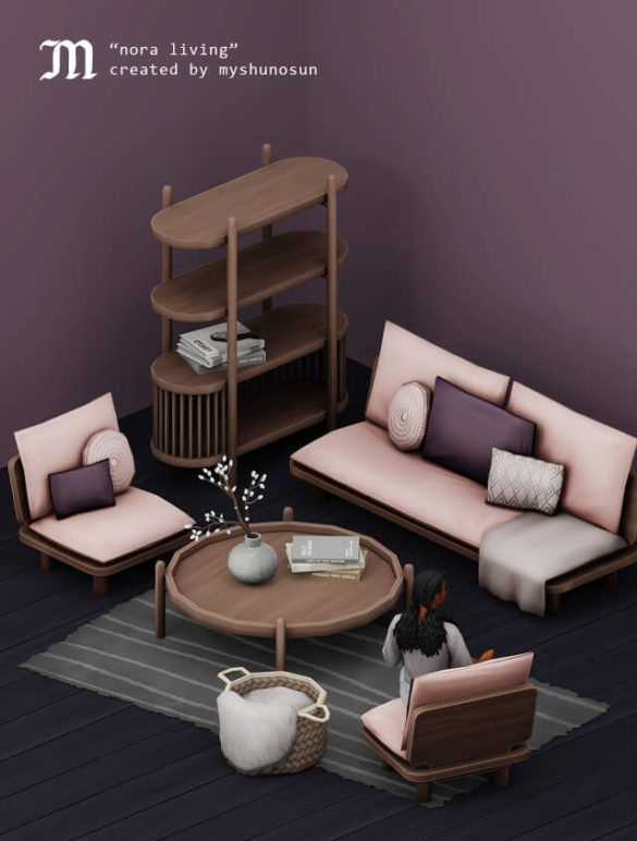 Sims 4 nora living