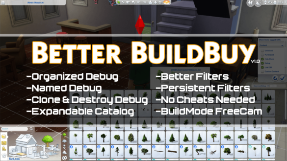 ORGANIZED DEBUG- BETTER FILTERS