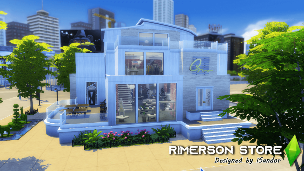 Sims 4 Rimerson Store | NO CC