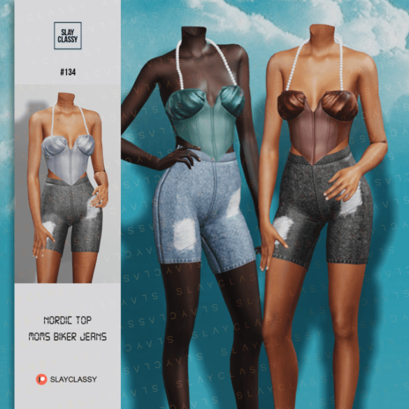 Sims 4 sc134 Hikaru pants Loie set