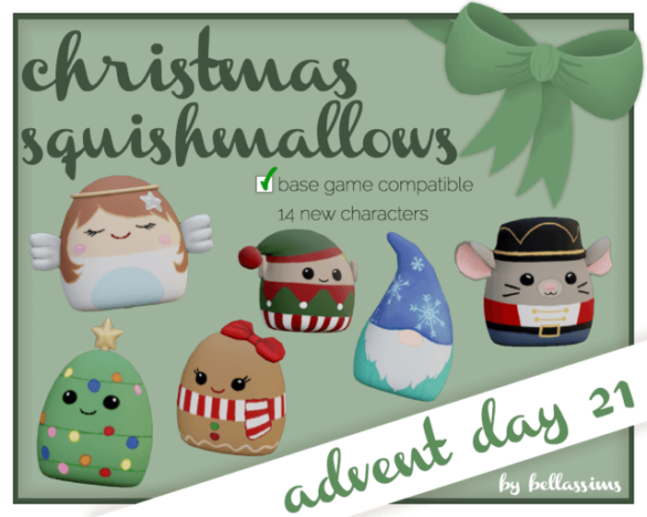 Sims 4 Squishmallow Set
