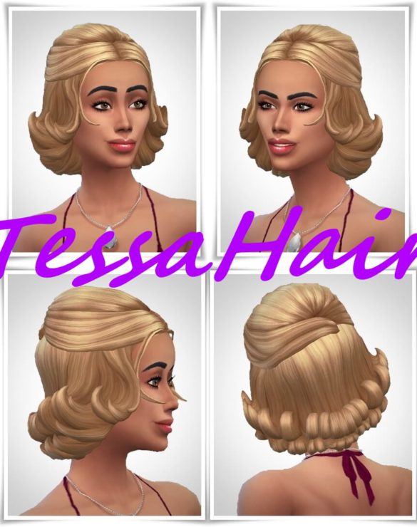 Sims 4 tessa hair