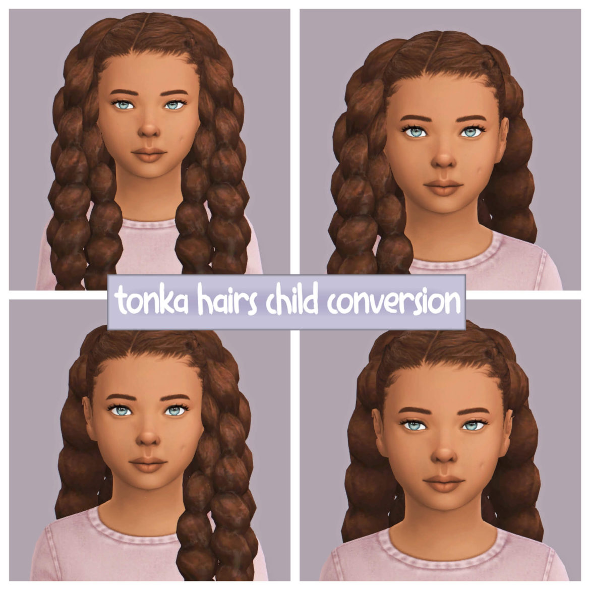 Sims 4 tonka hairs child - MiCat Game