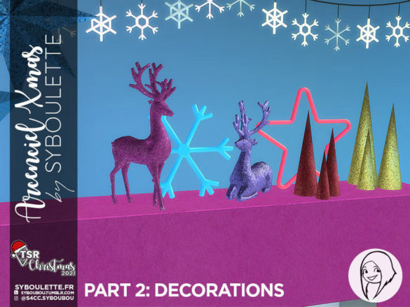 Arcenciel Xmas Part 2: Decorations Syboubou