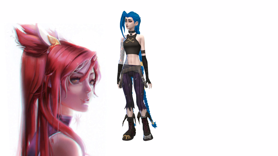 The Sims 4 – Jinx Star Guardian CasBackground 02