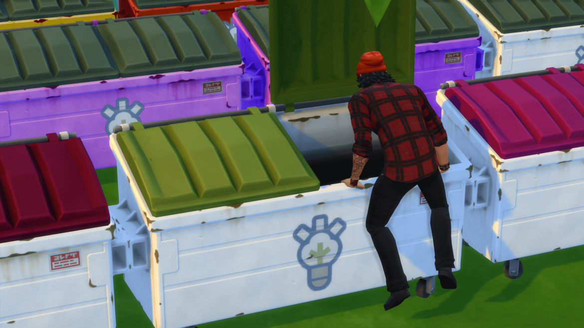 Sims 4 Dumpster Recolor