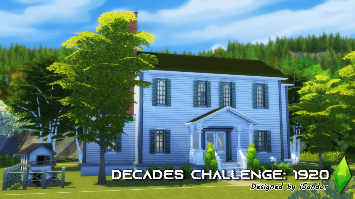 Sims 4 The decades challenge | 1920’s | NO CC