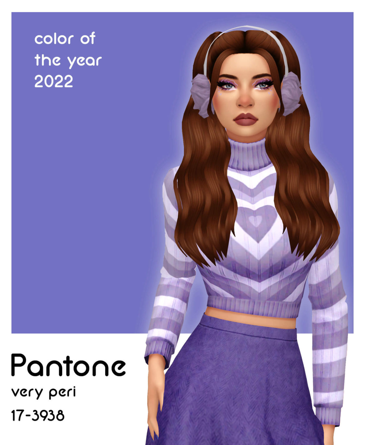 2022 pantone color of the year very peri look 3