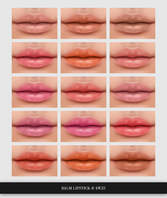 The Sims 4 balm lipstick