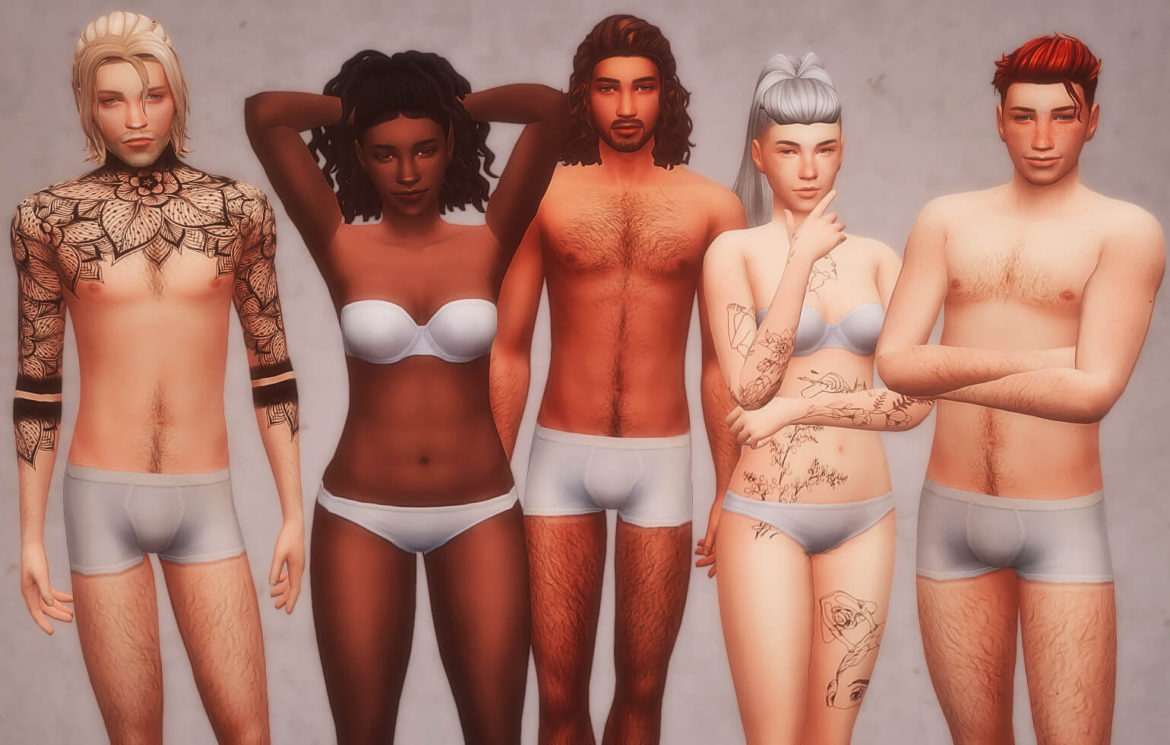 The Sims 4 Base Simbs