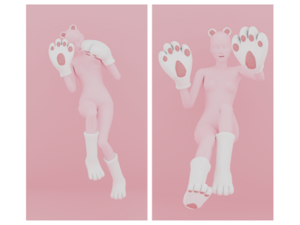 The Sims 4 bear set ✿ by sadlydulcet