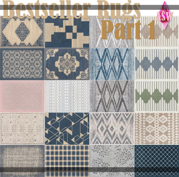 Bestseller Rugs Part 1 at Annett’s Welt