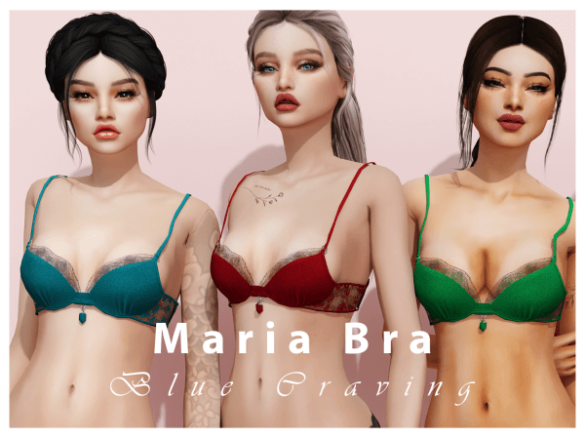 The Sims 4 Blue Craving – Maria Bra