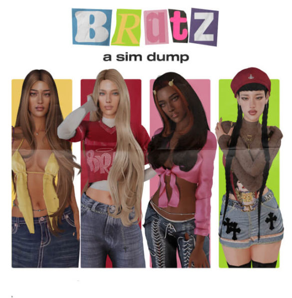 The Sims 4 bratz a sim dump