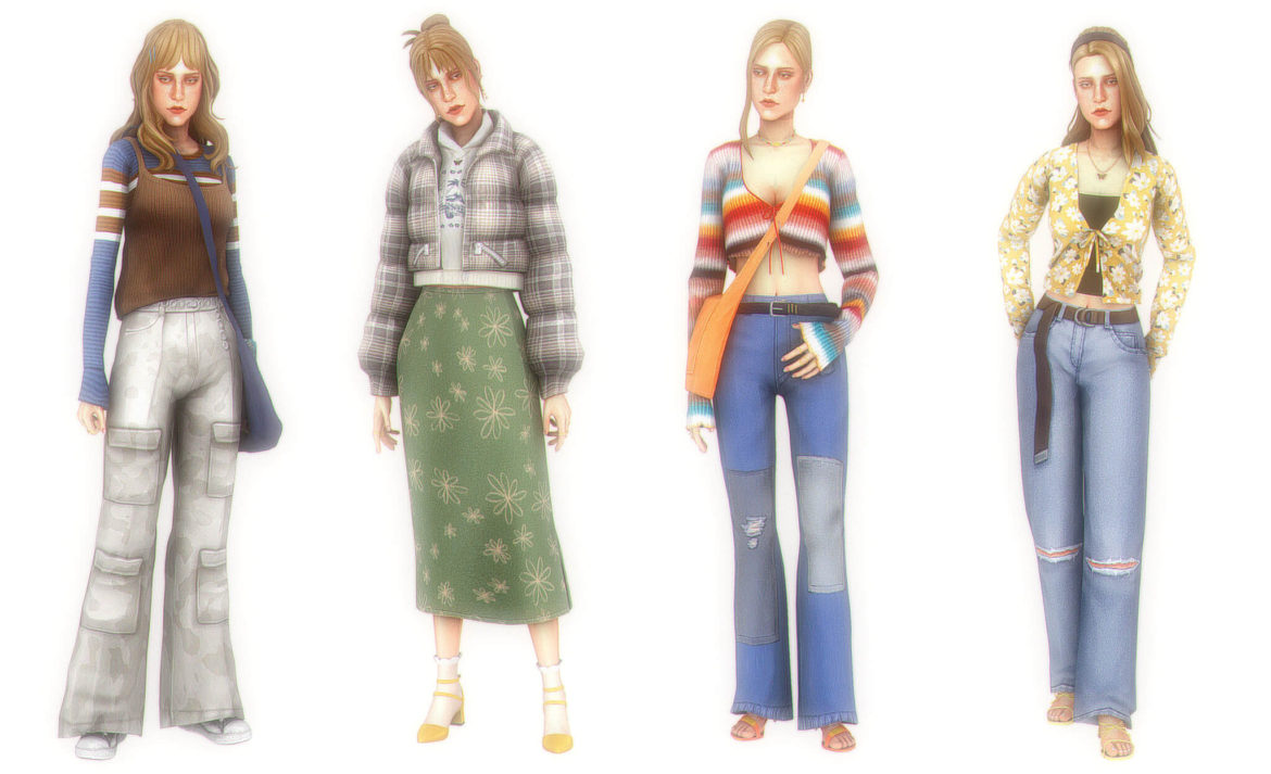 The Sims 4 college lookbook