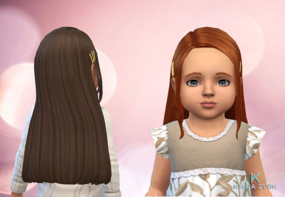 Delia Hairstyle for Toddlers + Clips at My Stuff Origin