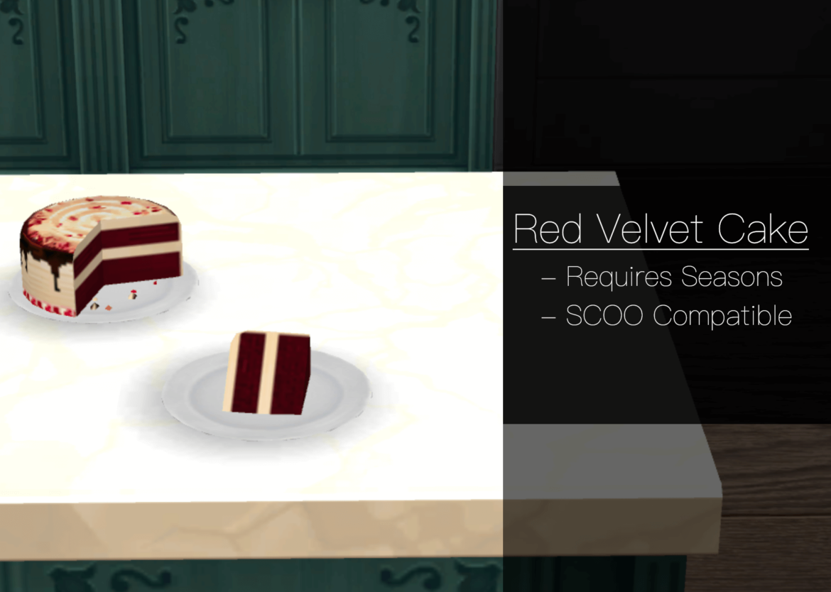 The Sims 4 Dessert Recipe Pack