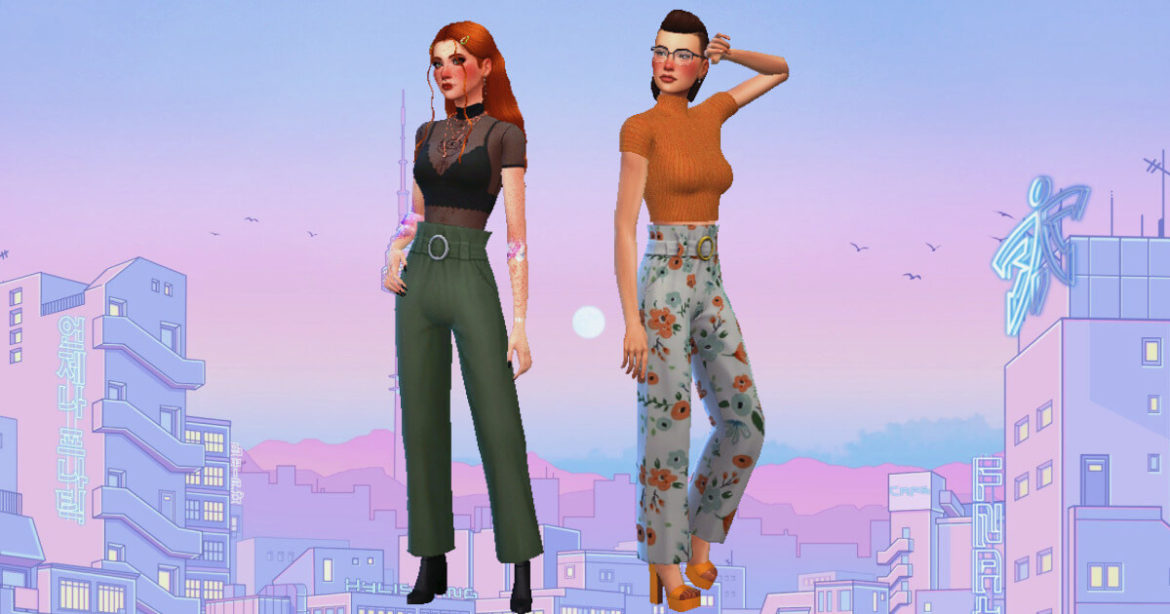 The Sims 4 faith pants teen to elder