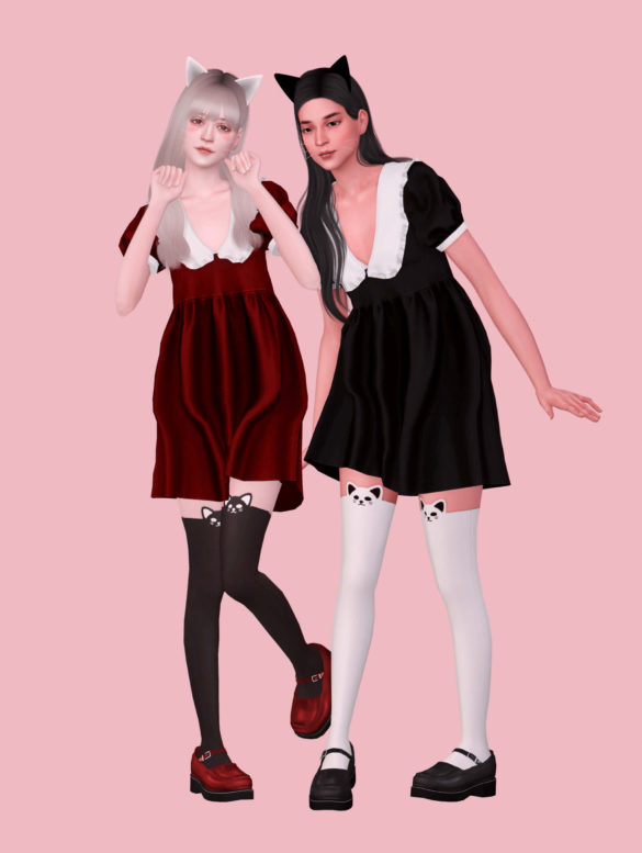 The Sims 4 female model pose pack