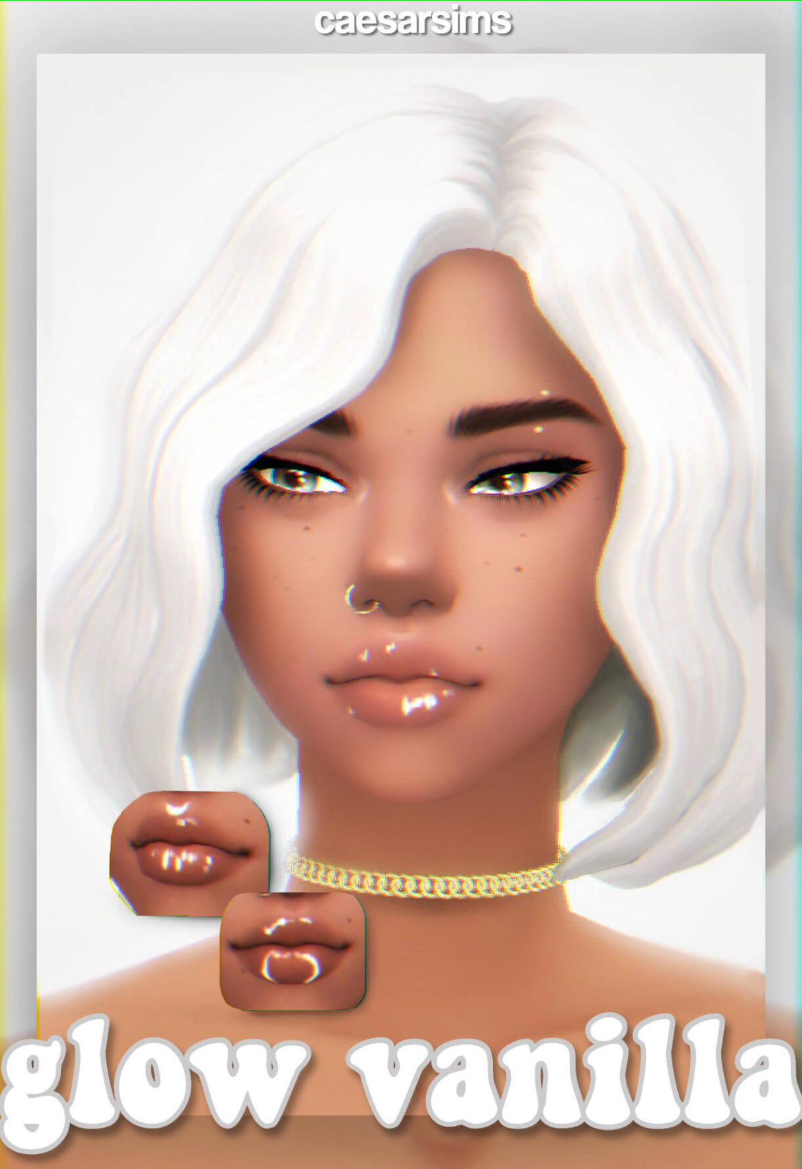 The Sims 4 glow vanilla lipgloss