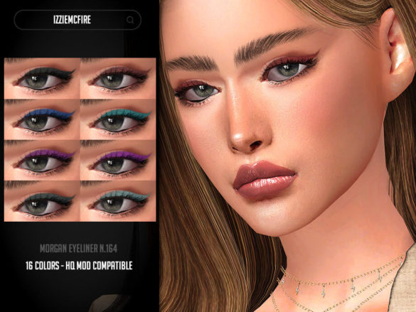 The Sims 4 IMF Morgan Eyeliner N.164 by IzzieMcFire