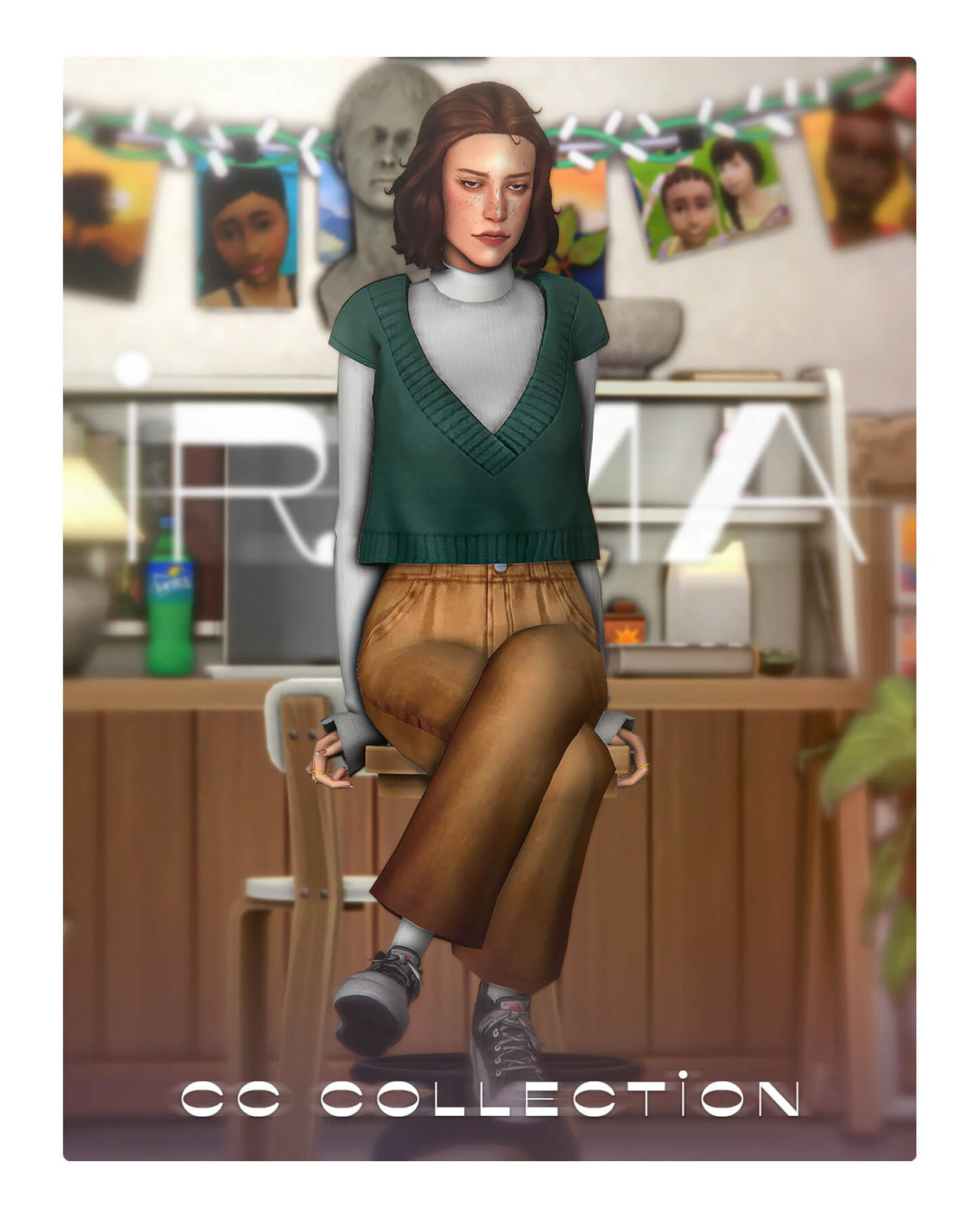 The Sims 4 its adrienpastel irma cc collection 5 items