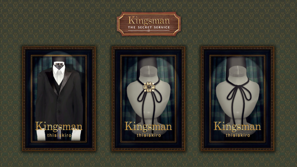 The Sims 4 kirokingsman collabo set