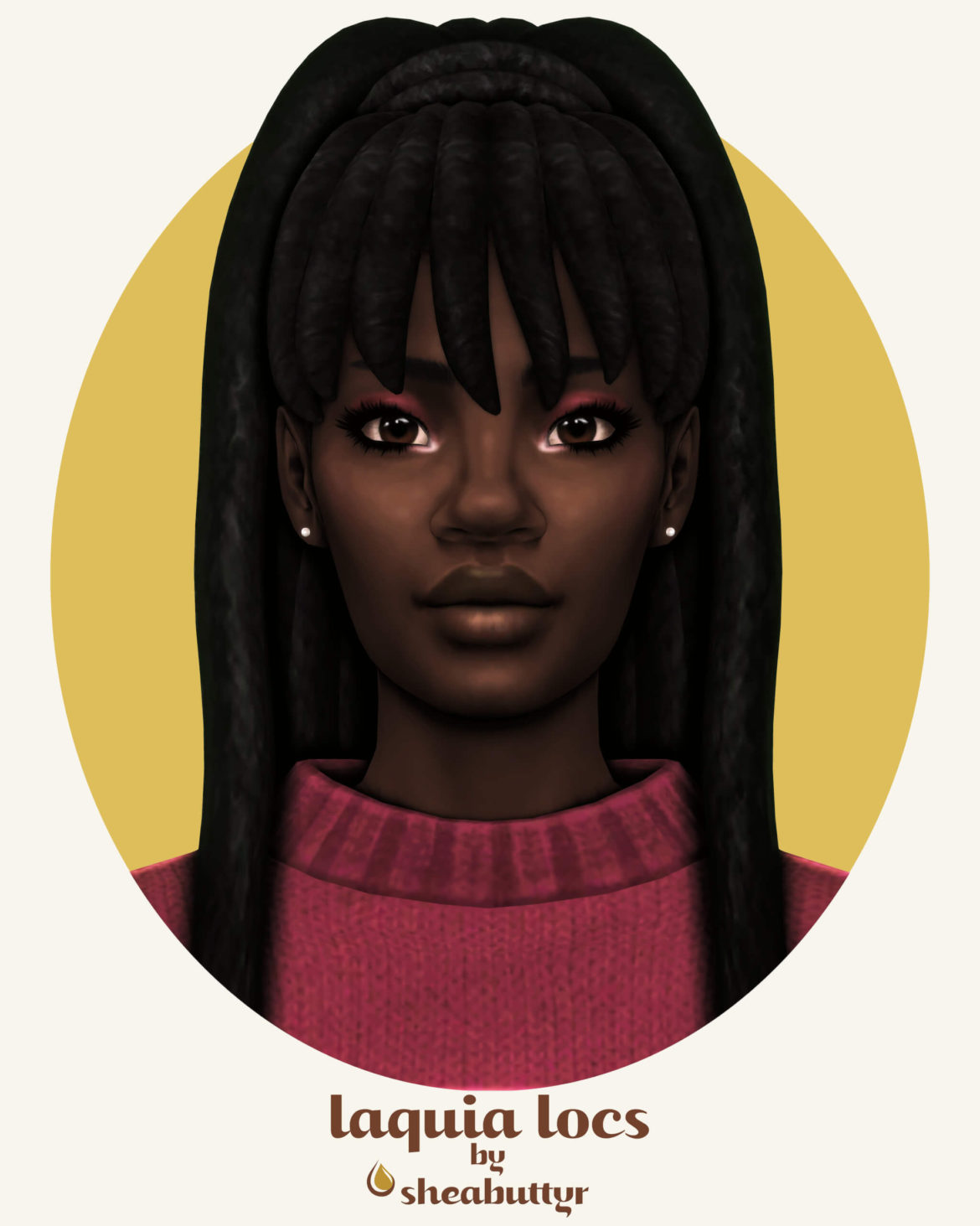 The Sims 4 laquia locs