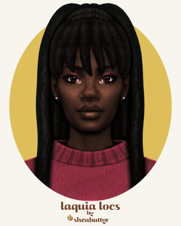 The Sims 4 laquia locs