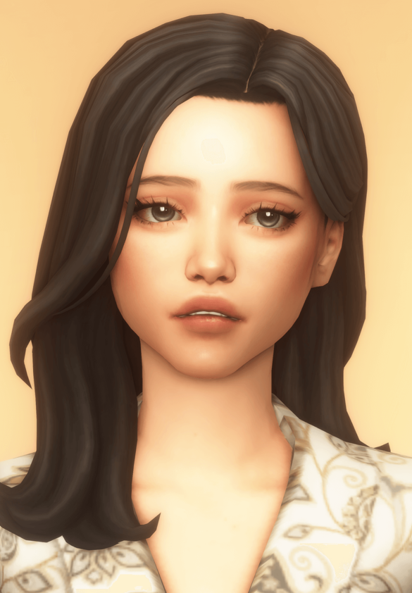 The Sims 4 louise hair