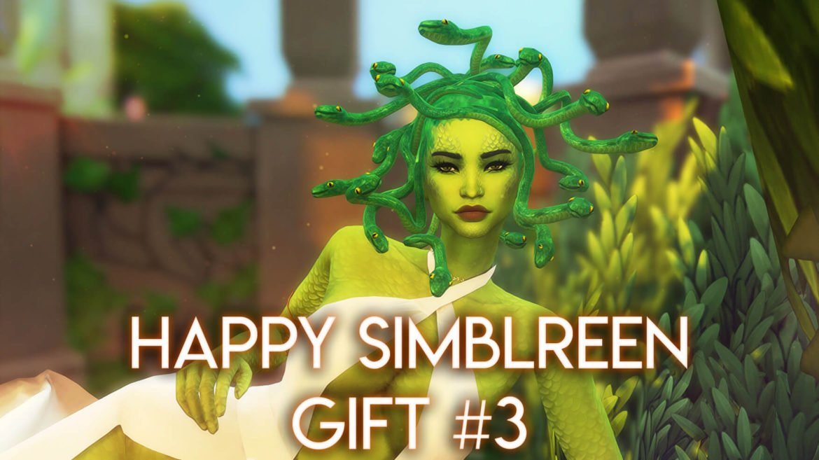 The Sims 4 medusa hair and eyes