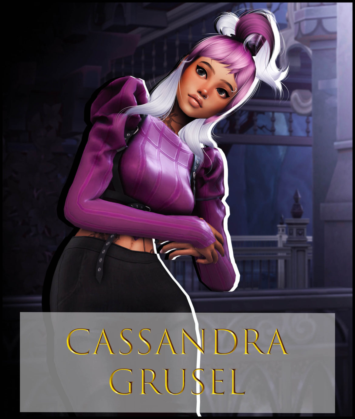 The Sims 4 new pose pack fence in game poses 10