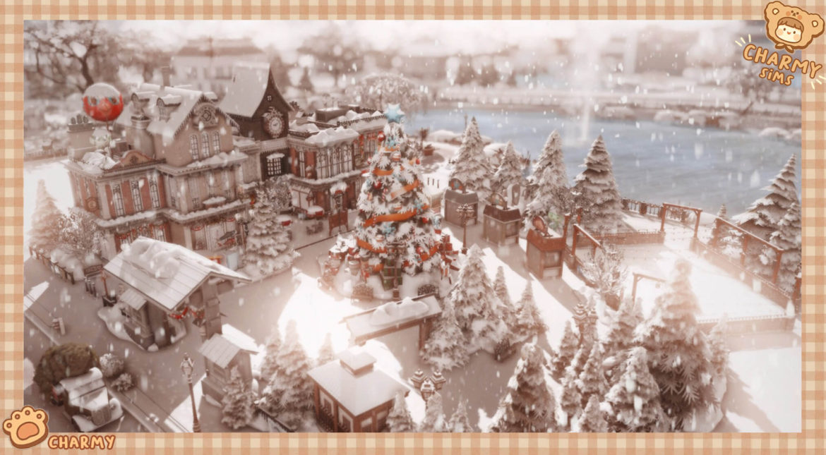 The Sims 4 newcrest lot