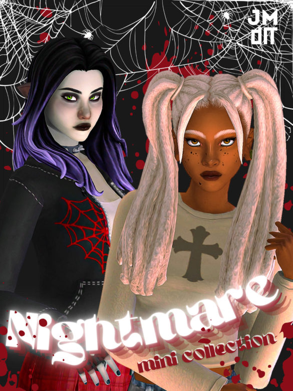 The Sims 4 nightmare mini collection halloween