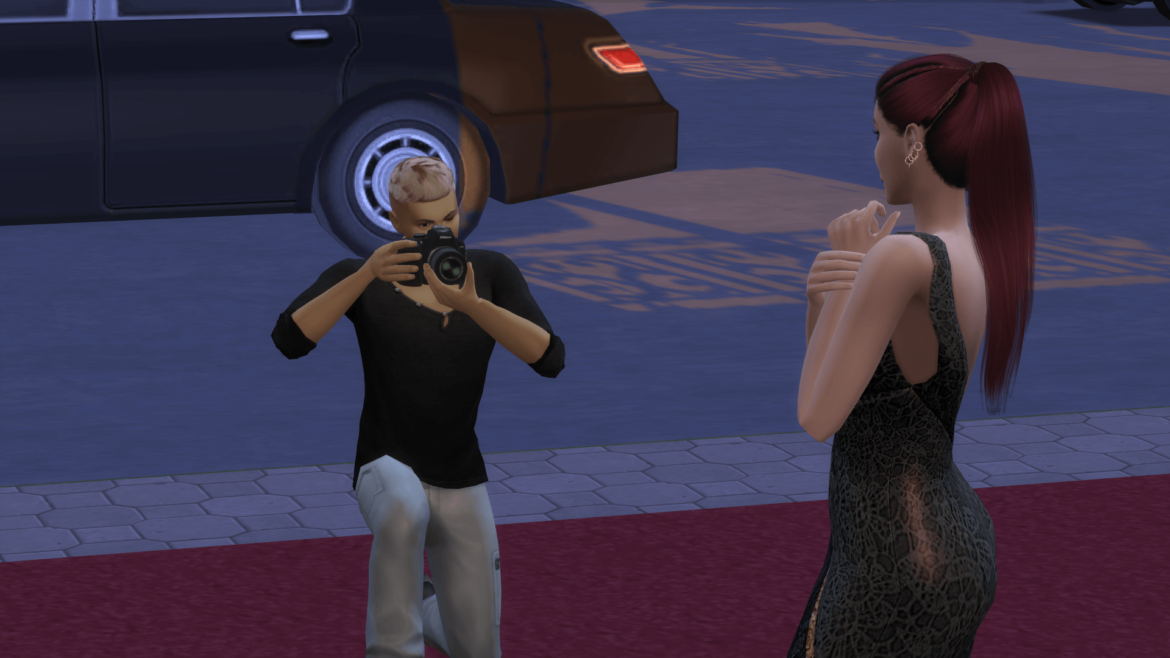 The Sims 4 Paparazzi Career