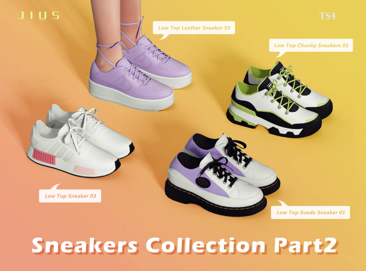 The Sims 4 sneakers collection part 2