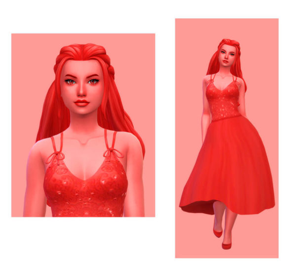 The Sims 4 sorbets remix lookbook 2 sim download day 2 - MiCat Game