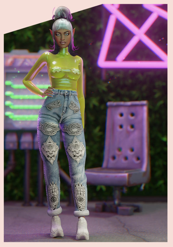 The Sims 4 terra lookbook by emmibouquet
