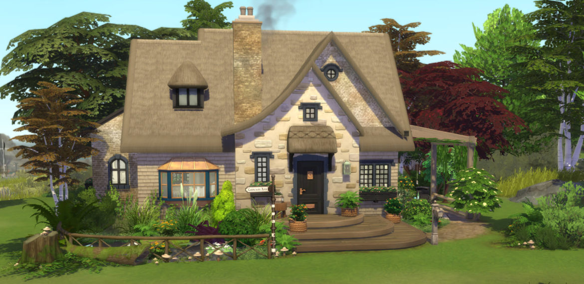 The Sims 4 the sea rose house