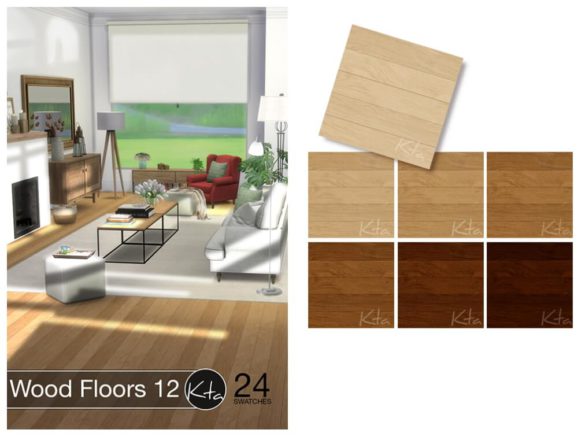 The Sims 4 Wood Floors 12 at Ktasims