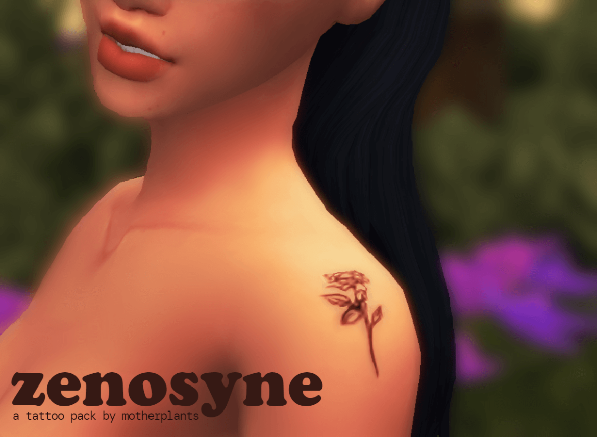 The Sims 4 zenosyne tattoo pack