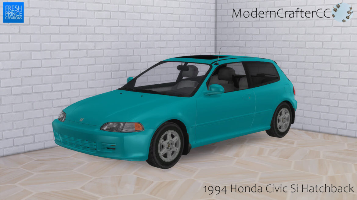 1994 Honda Civic Si Hatchback at Modern Crafter CC