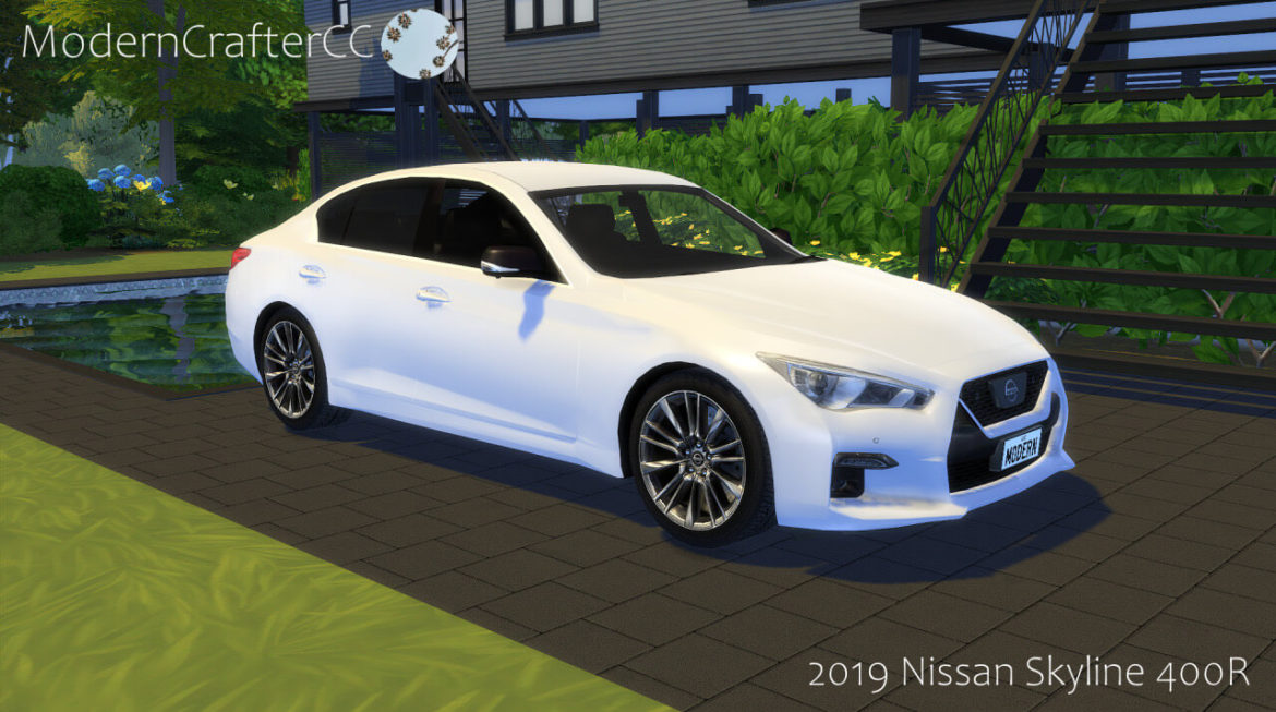 The Sims 4 2019 Nissan Skyline 400R at Modern Crafter CC