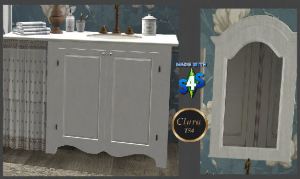 The Sims 4 Bathroom Decor from All4Sims