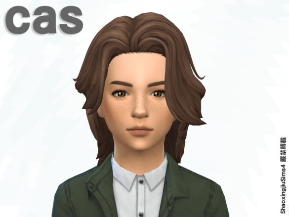The Sims 4 Child Jamie Hair 24 Colors
