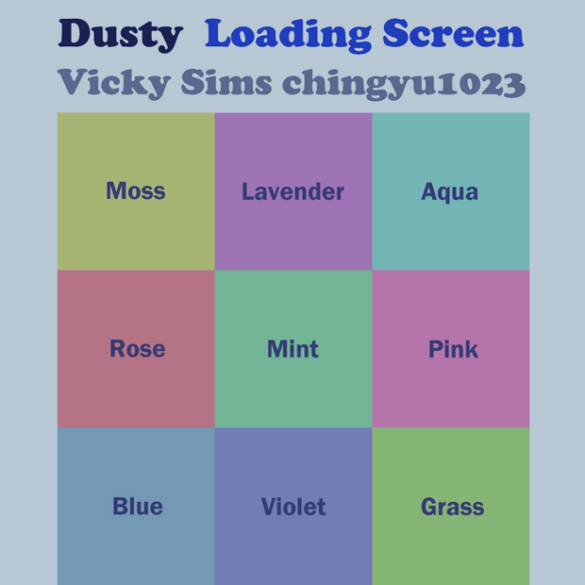 The Sims 4 Dusty Loading Screen