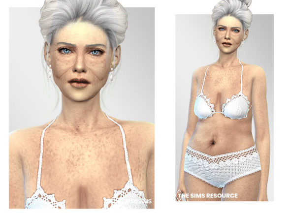 The Sims 4 Edith Skin Overlay by MSQSIMS