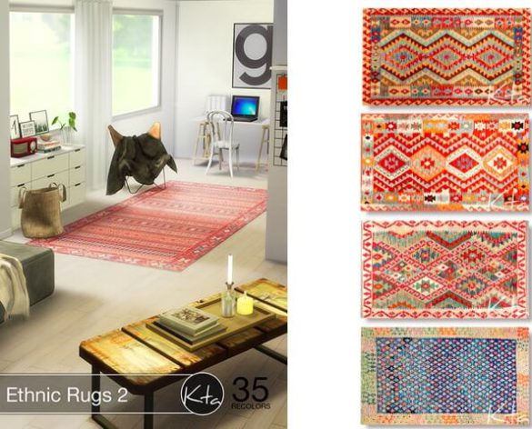 The Sims 4 Ethnic Rugs 2 at Ktasims