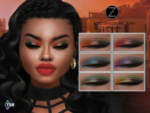 The Sims 4 EYESHADOW Z90 by ZENX