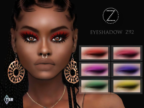 The Sims 4 EYESHADOW Z92 by ZENX